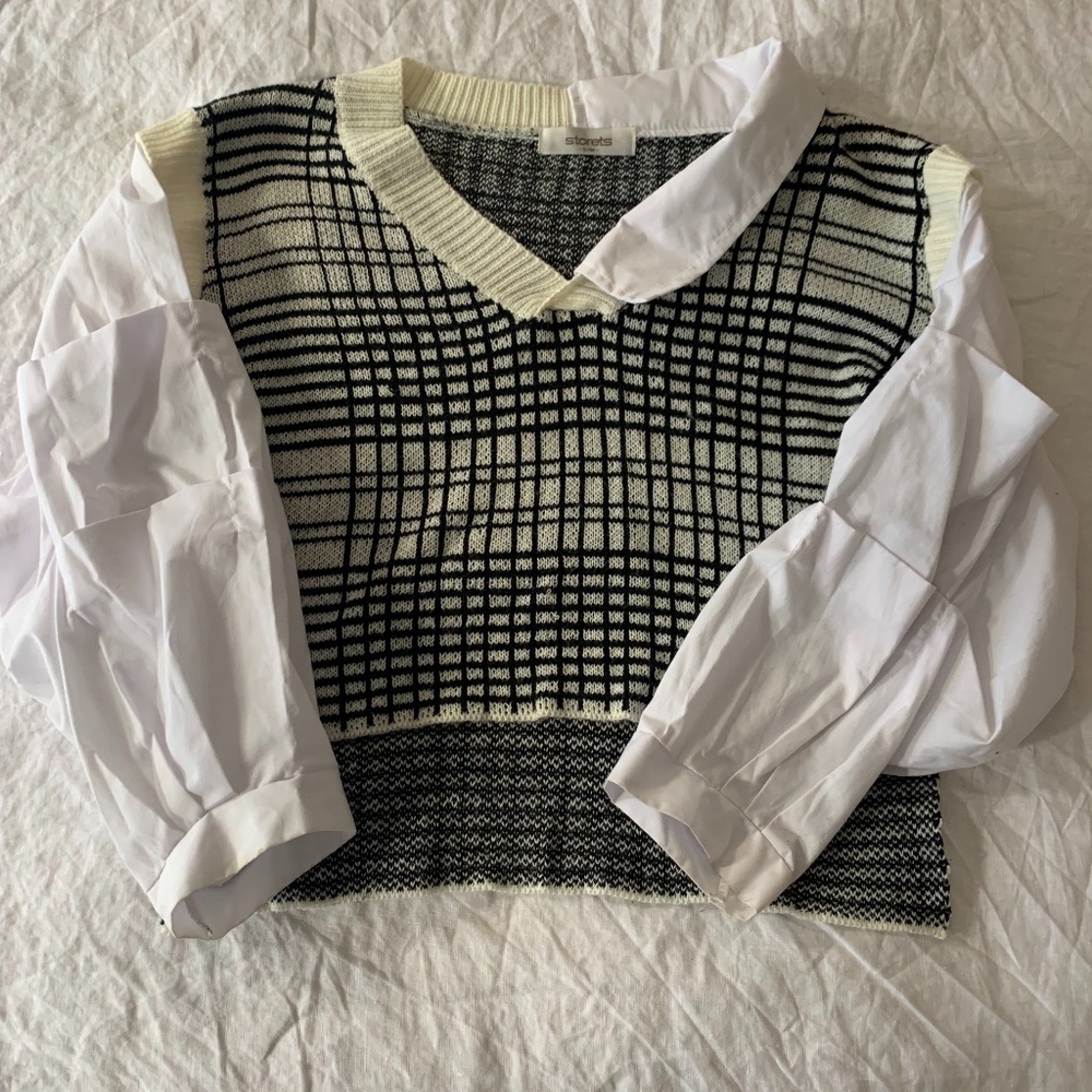 Checkered Sweater Storets